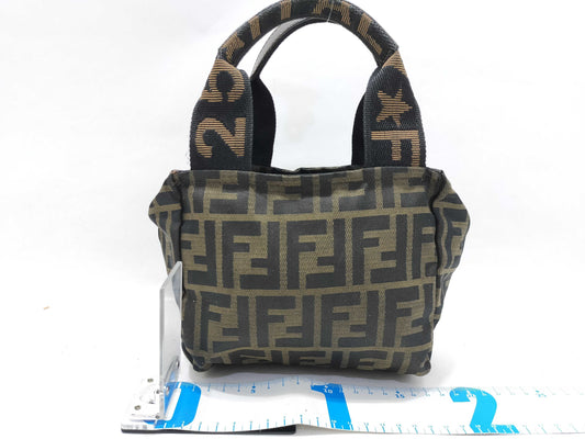 FENDI Zucca Fendi Zucca Handbag Mini Bag Handbag
