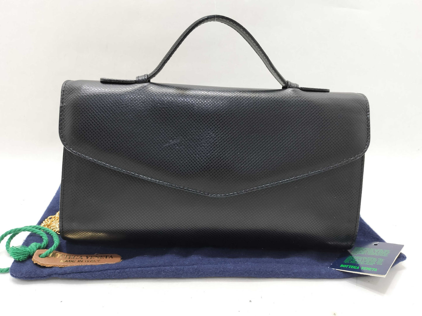 BOTTEGA VENETA Marco Polo 2way Handbag Shoulder Bag Leather Handbag