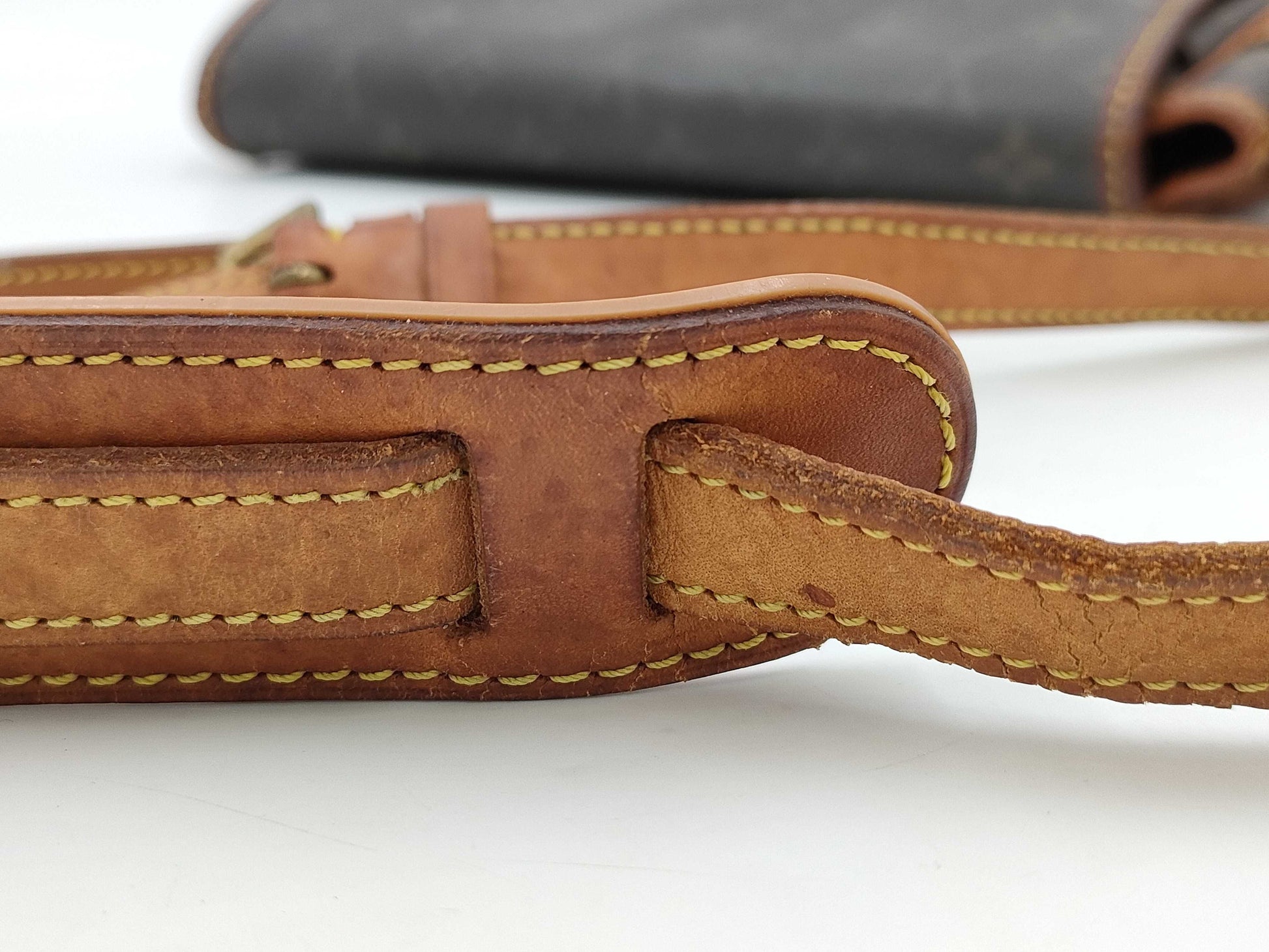 LOUIS VUITTON Monogram Sologne M42250 Brown Shoulder Bag