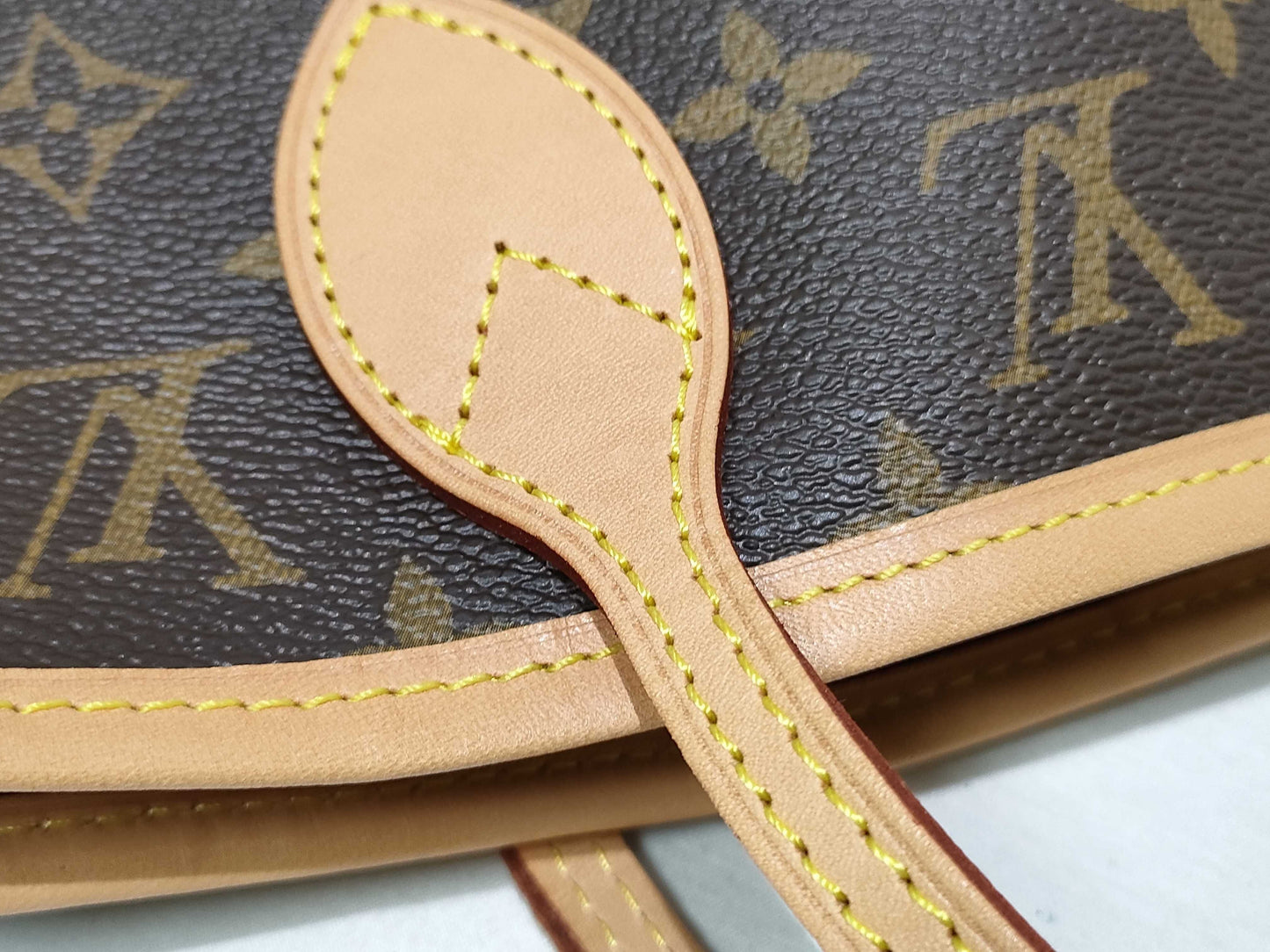 LOUIS VUITTON Monogram Vuitton Monogram Never Full Tote Bag