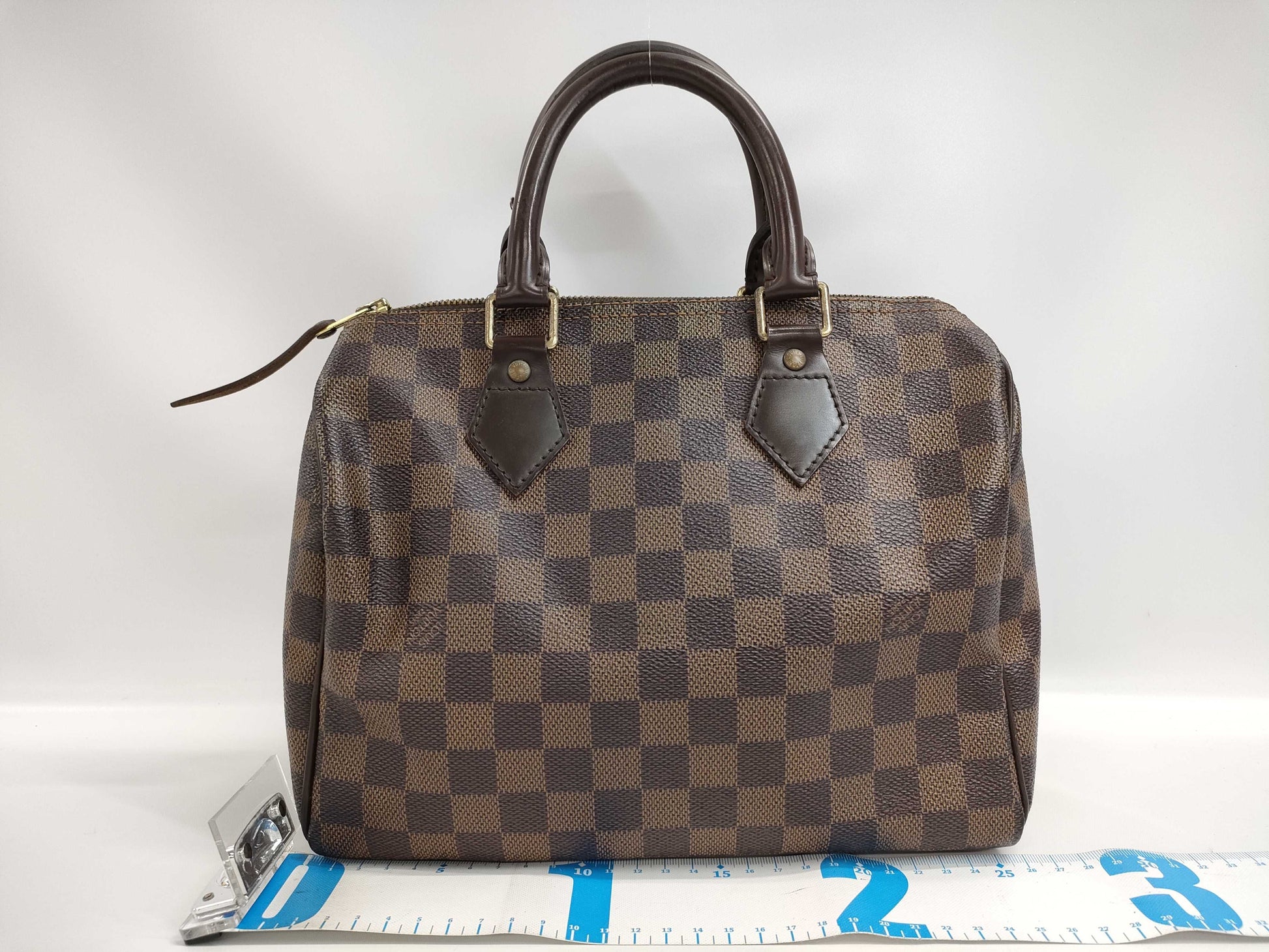LOUIS VUITTON Vuitton Damier Speedy 25 N41532 SP0097 Brown Bag