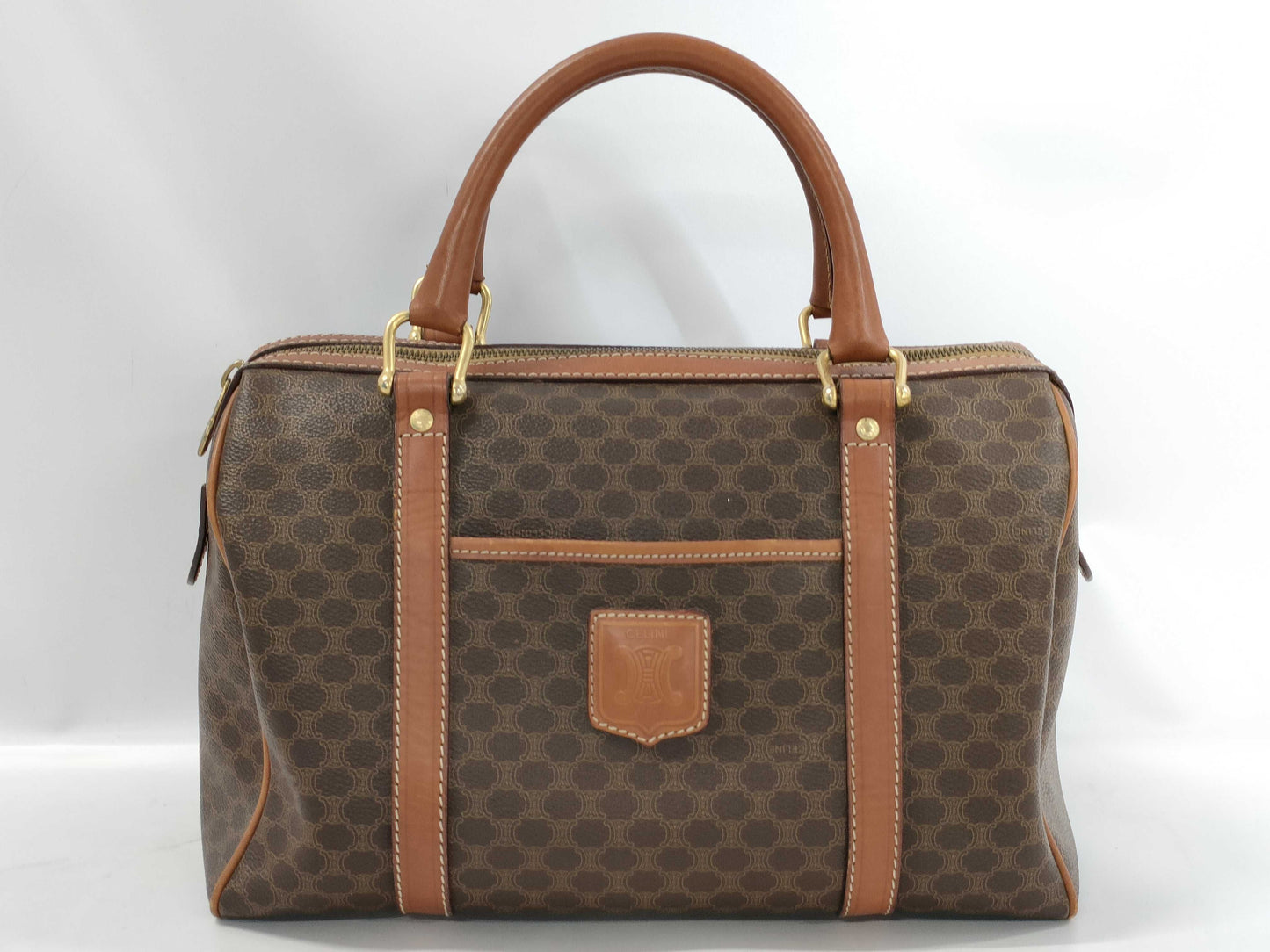 CELINE Macadam Boston Bag