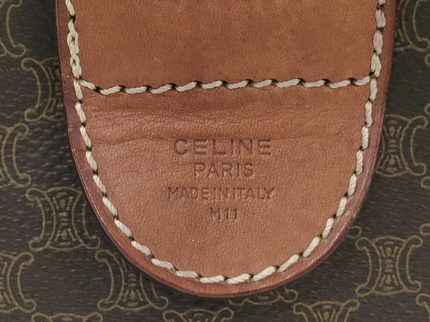 CELINE Macadam Boston Bag
