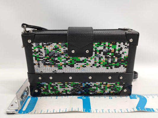 LOUIS VUITTON Vuitton Sequin Box Petitmal W19cm Shoulder Bag