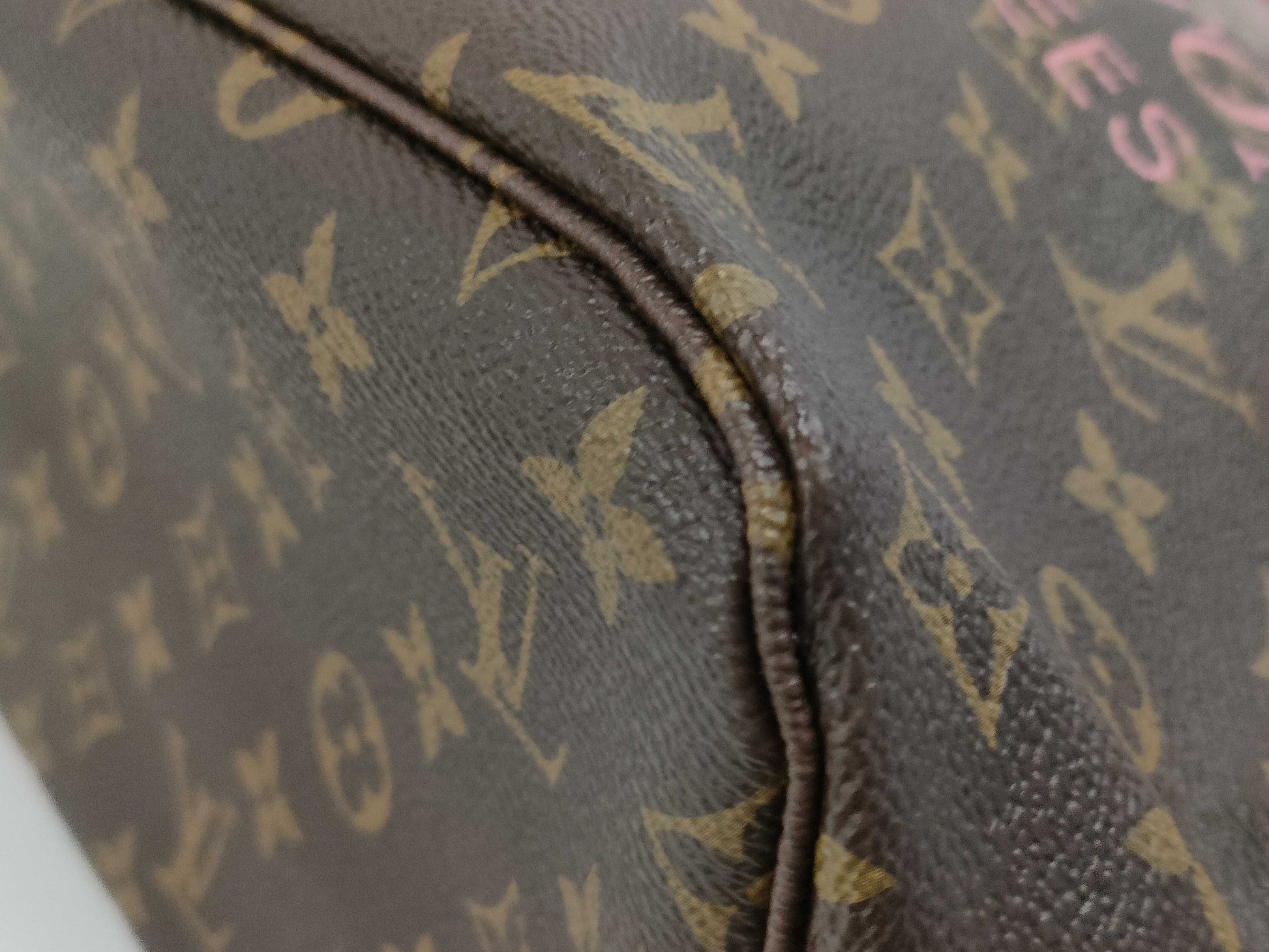 LOUIS VUITTON Monogram Neverful MM M40939 GI2183 Ikat Flower Tote Bag
