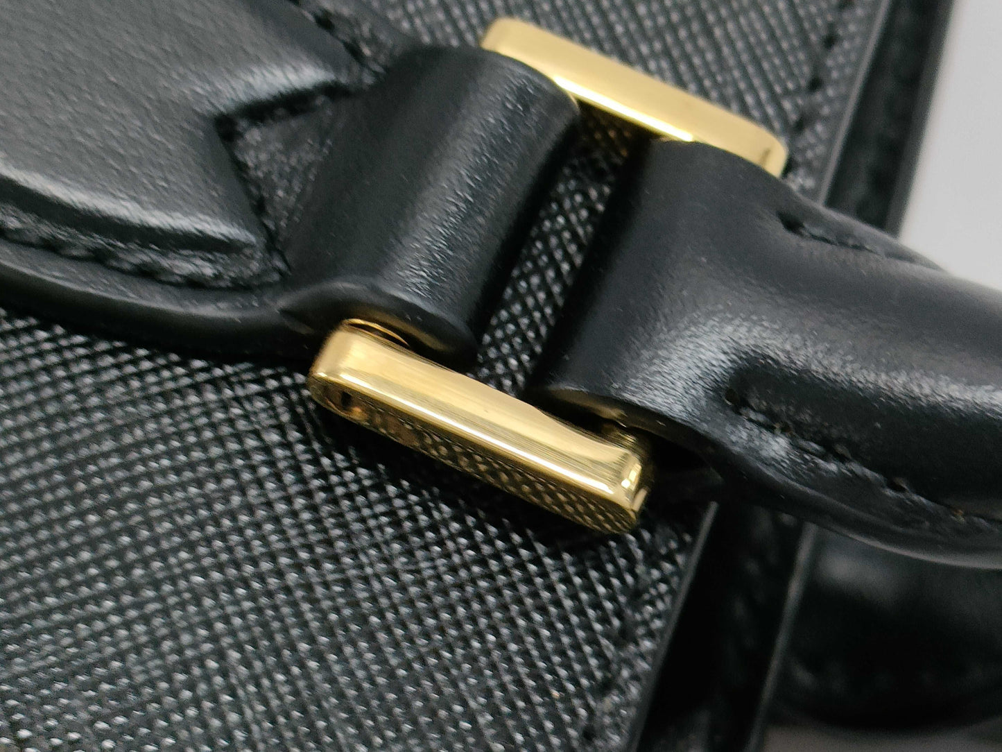 PRADA PRADA PRADA 1BA228 Black Saffiano 2-Way Handbag 1BA228 Bag