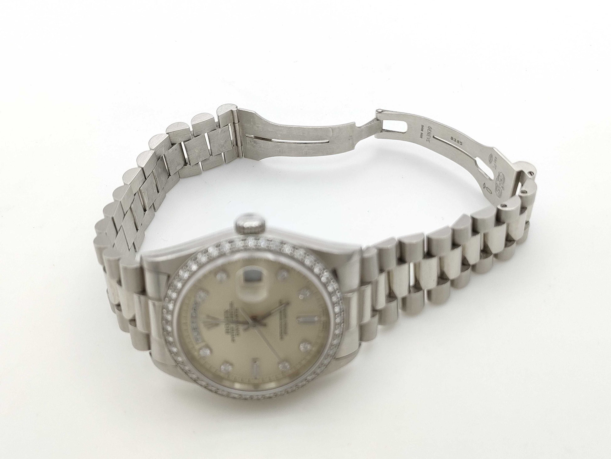 ROLEX 18346A S496278 PT950 Immovable Men's Watch