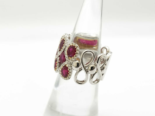 R4.39ct D0.72ct 750 13.3g Ring