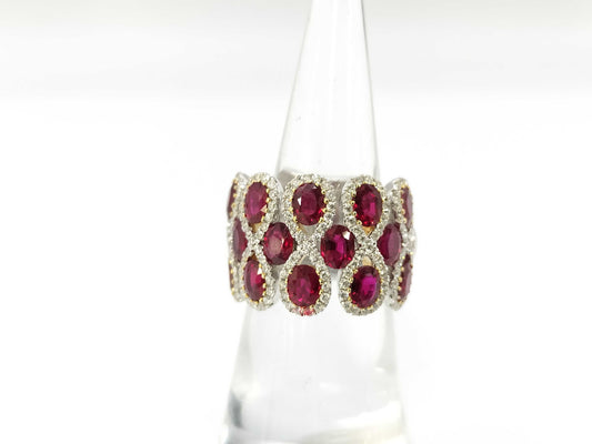 R4.39ct D0.72ct 750 13.3g Ring
