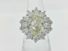 D7.072ct FD4.50ct Pt900 18.6g Ring