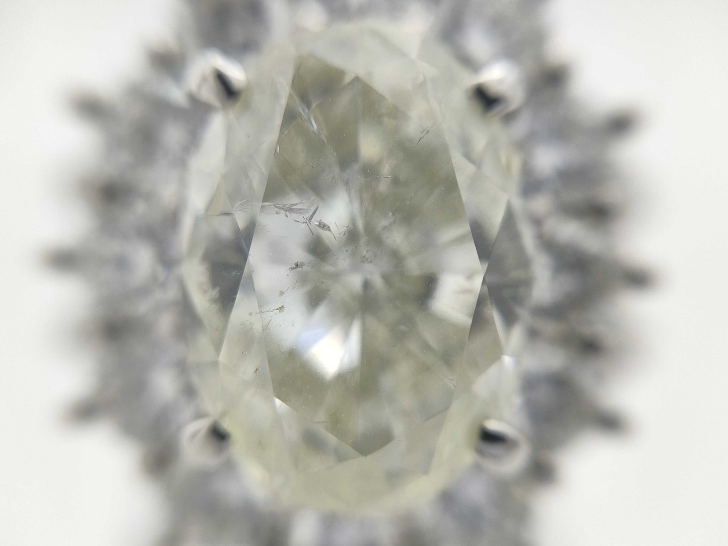 D7.072ct FD4.50ct Pt900 18.6g Ring