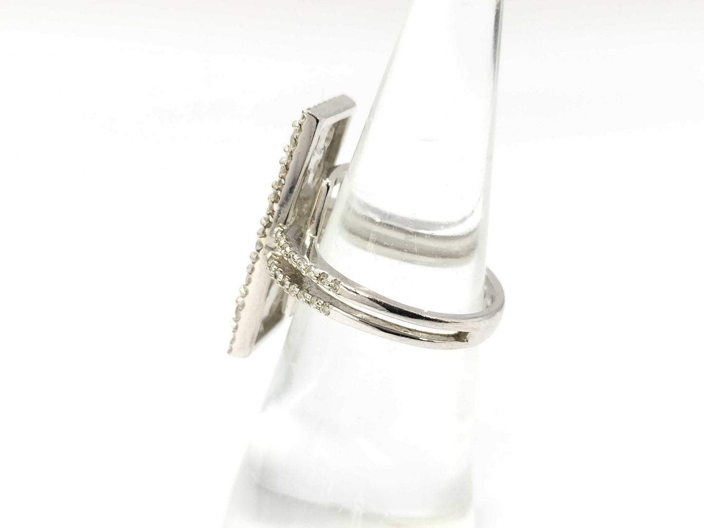 D2.00ct K18WG 9.5g Ring