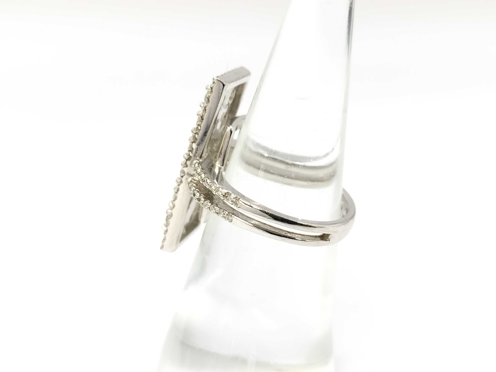 D2.00ct K18WG 9.5g Ring