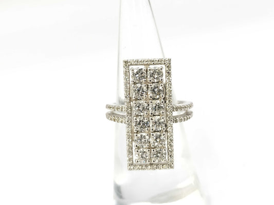 D2.00ct K18WG 9.5g Ring
