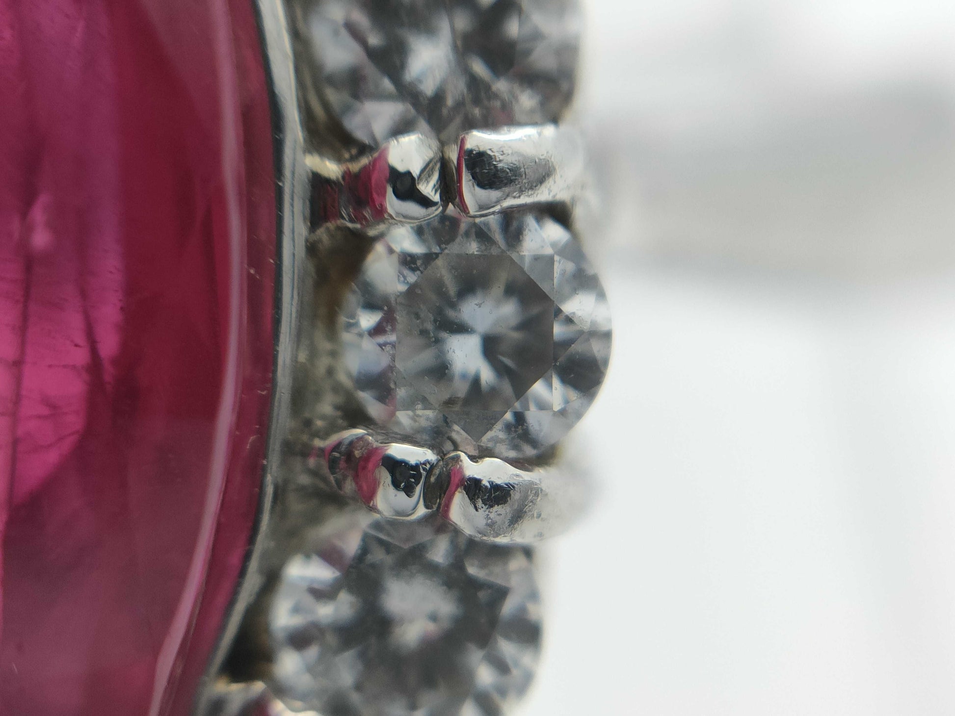 R3.01ct D1.00ct Pt900 12.8g Ring