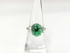 Trapiche Emerald 4.84ct D0.67ct Pt900 7.7g Ring