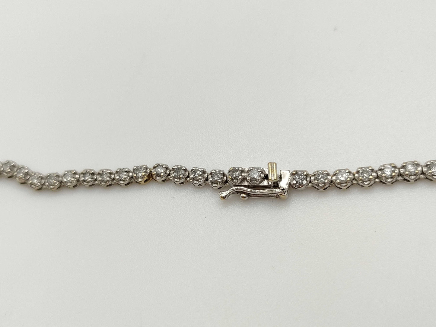 D5.0ct K18WG 13.1g Necklace