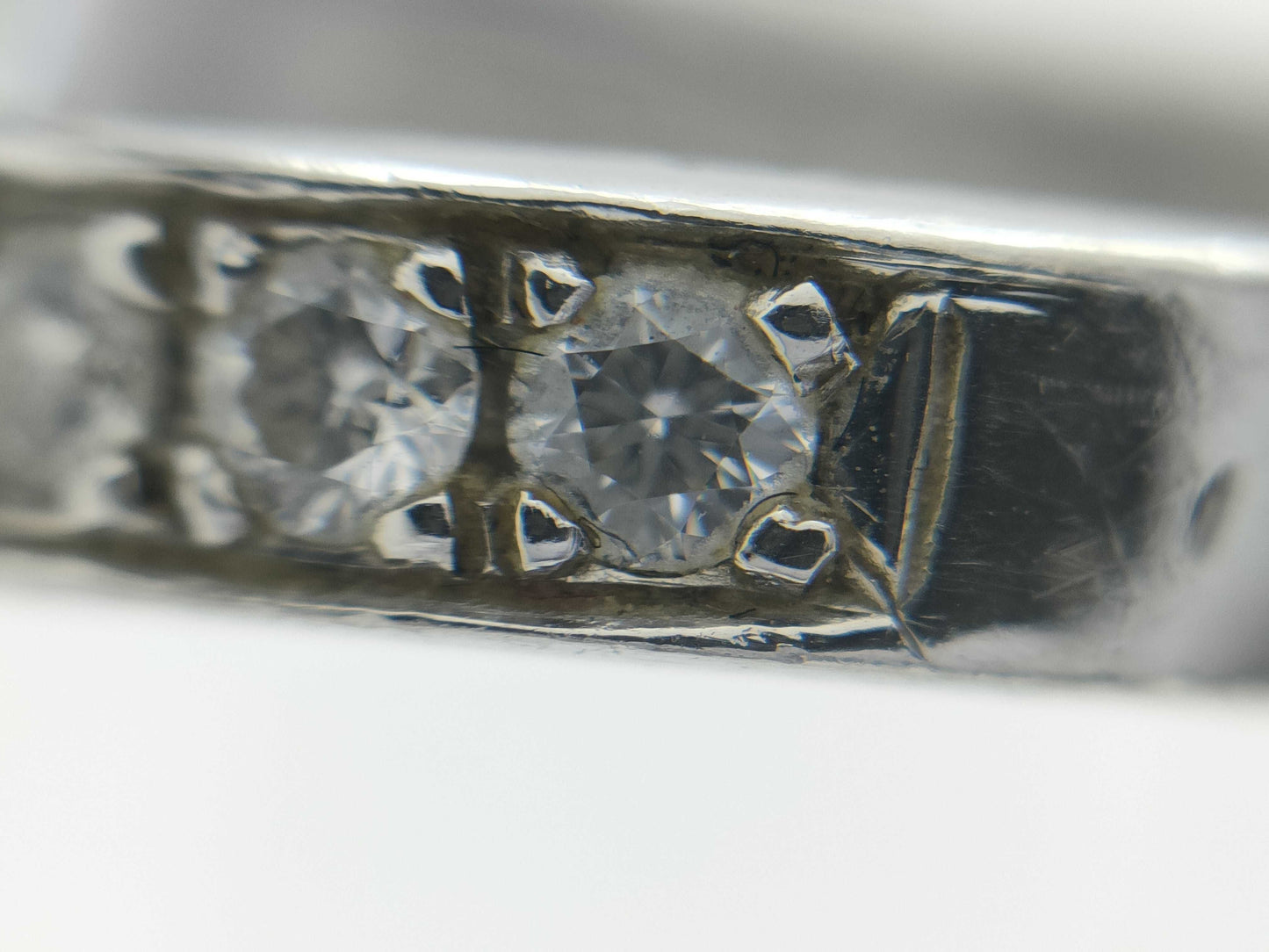 D0.463/0.721ct Pt900 11.0g Ring