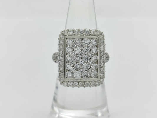 D2.70ct Pt900 12.7g Ring