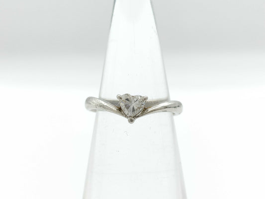 D0.220ct Pt900 2.4g Ring