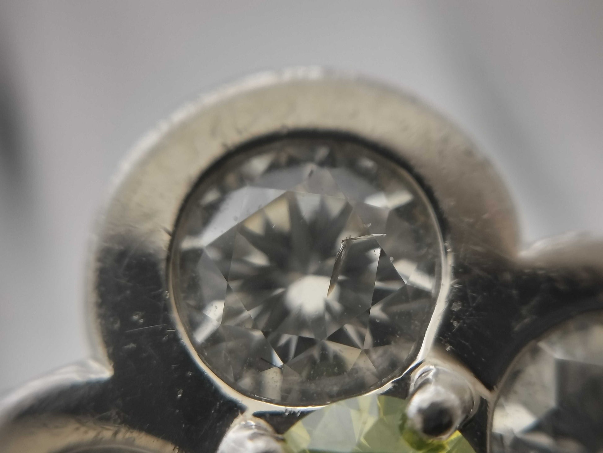 D0.193ct FD1.28ct Pt900 10.6g Ring