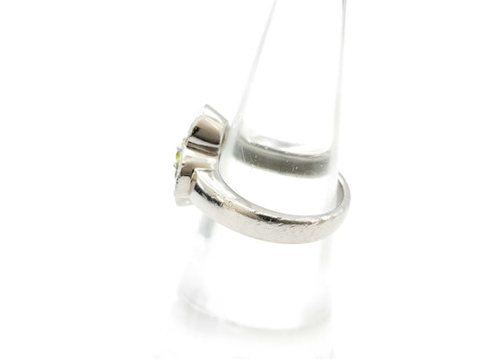 D0.193ct FD1.28ct Pt900 10.6g Ring