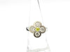 D0.193ct FD1.28ct Pt900 10.6g Ring