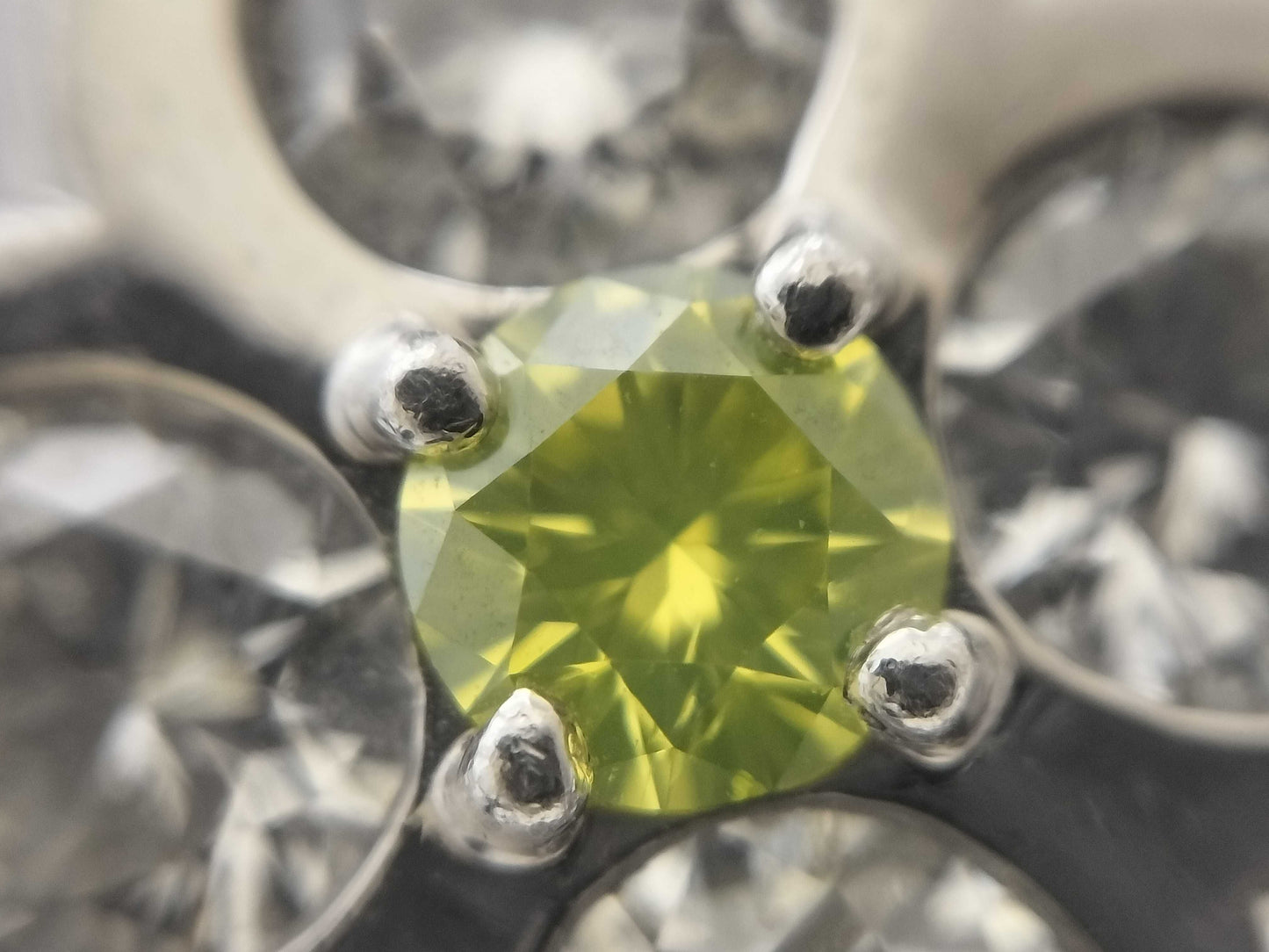 D0.193ct FD1.28ct Pt900 10.6g Ring