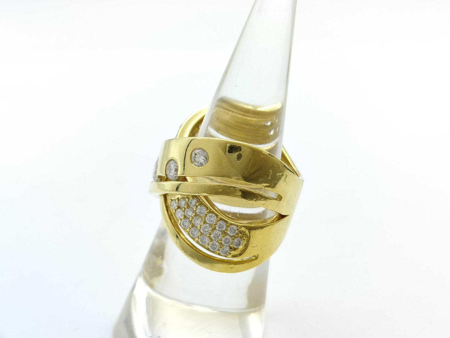 D0.308/1.07ct K18 16.4g Ring