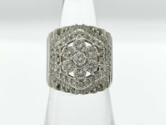 D2.00ct Pt900 18.7g Ring