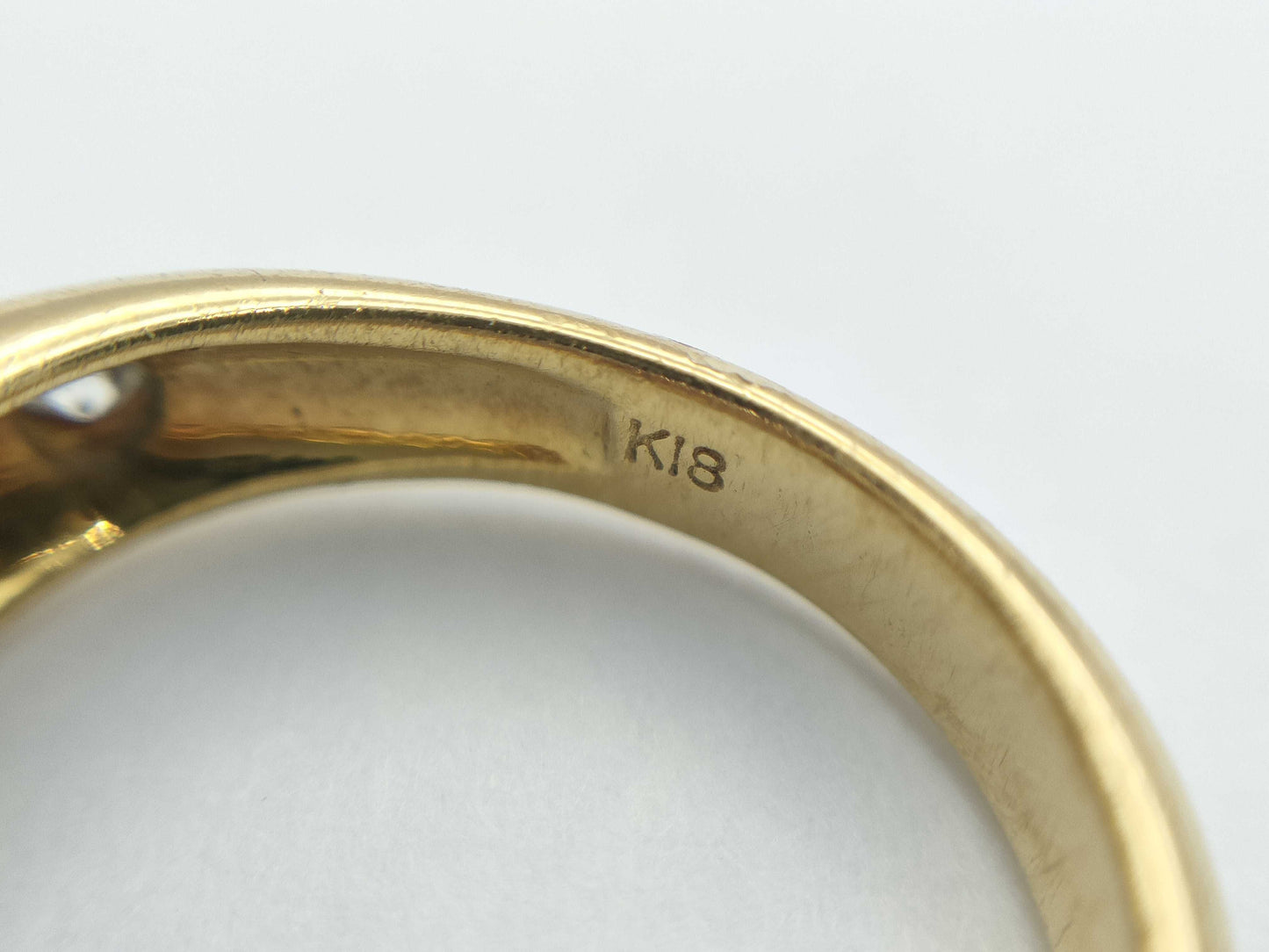 D1.13ct K18 2.7g Ring
