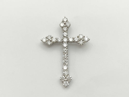 Cloth D2.00ct Pt900 4.2g Pendant Top