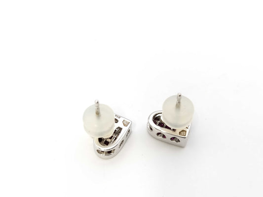 Ruby K18WG/WGK14 2.7g Earrings