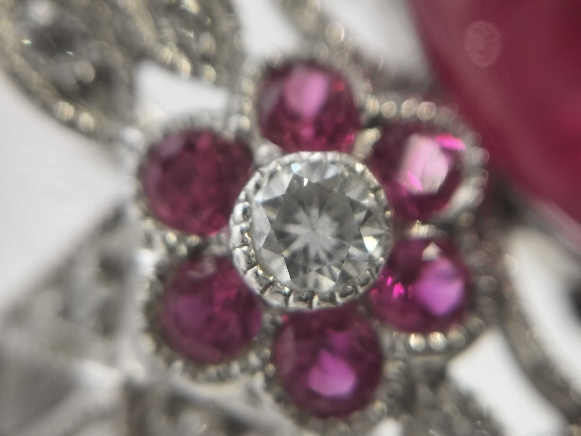 R5.11ct FR0.50ct D0.84ct Pt900 10.1g Ring