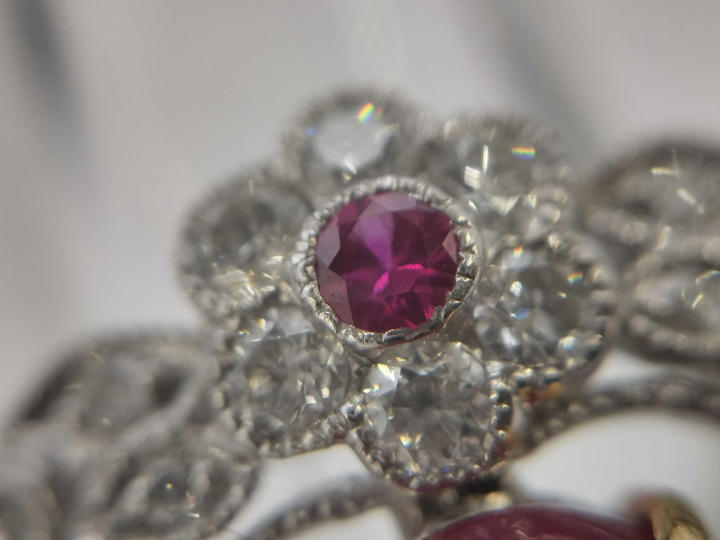 R5.11ct FR0.50ct D0.84ct Pt900 10.1g Ring