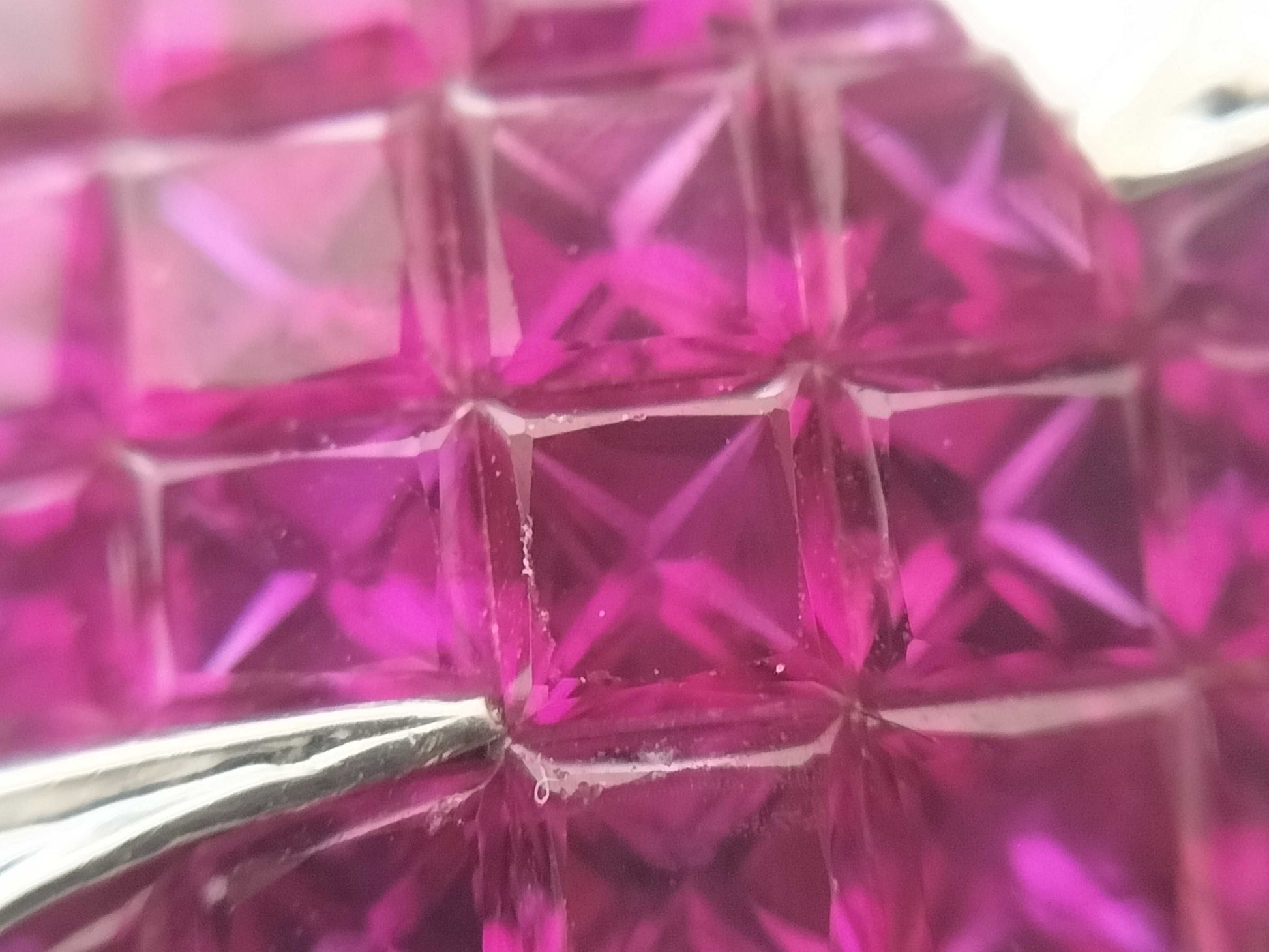 R6.65ct D0.20ct K18WG 10.1g Ring