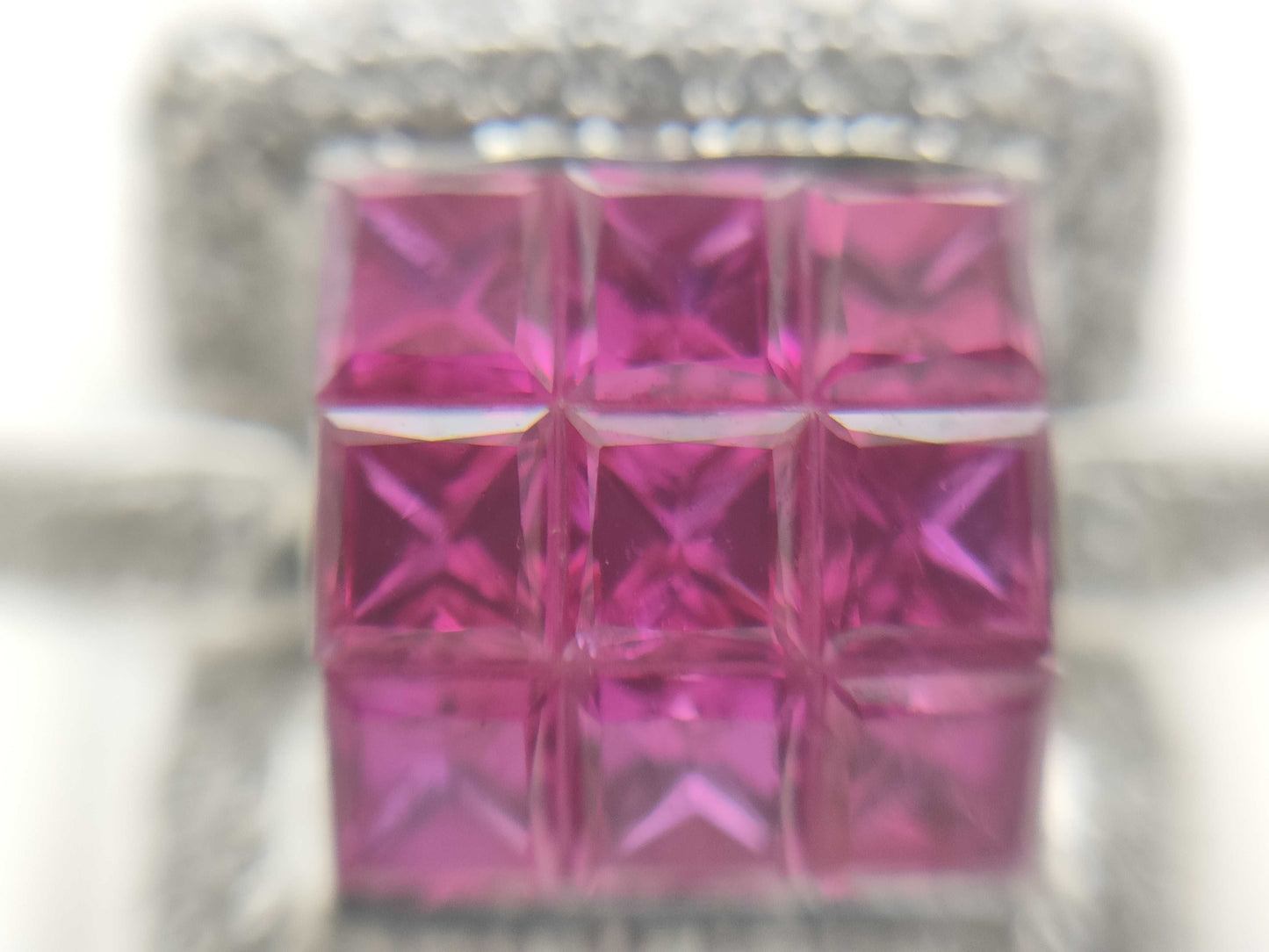 R1.30ct D0.34ct K18WG 5.0g Ring