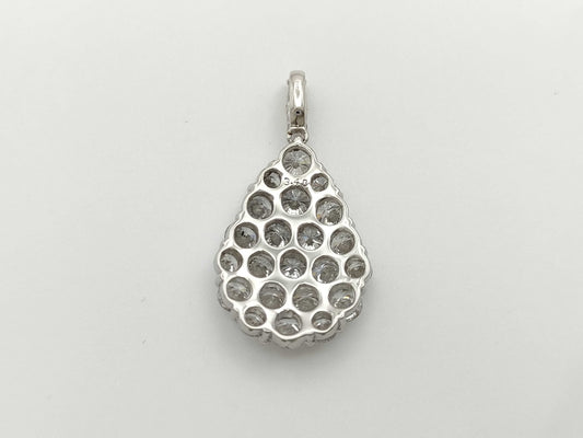 D3.48ct Pt950 6.6g Pendant Top