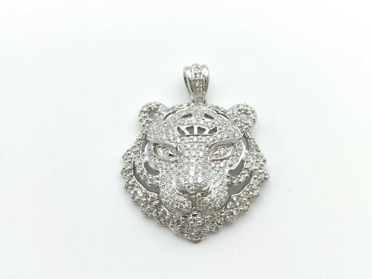 D1.00ct K18WG 5.7g Pendant Top