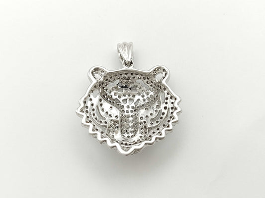 D1.00ct K18WG 5.7g Pendant Top