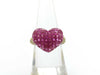 Colored Stone 2.80ct D0.40ct K18 5.9g Ring