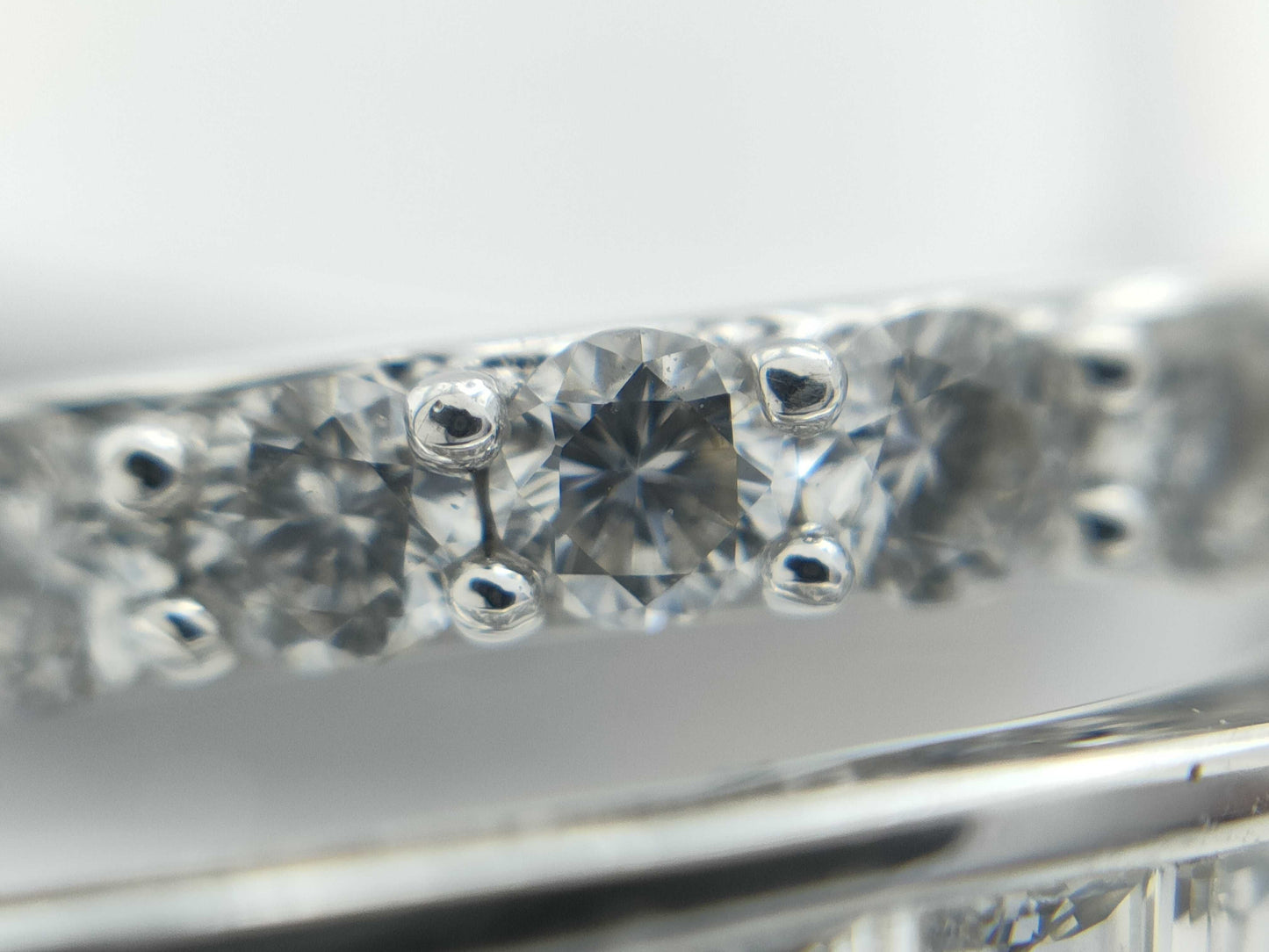 D3.26ct K18WG 9.9g Ring
