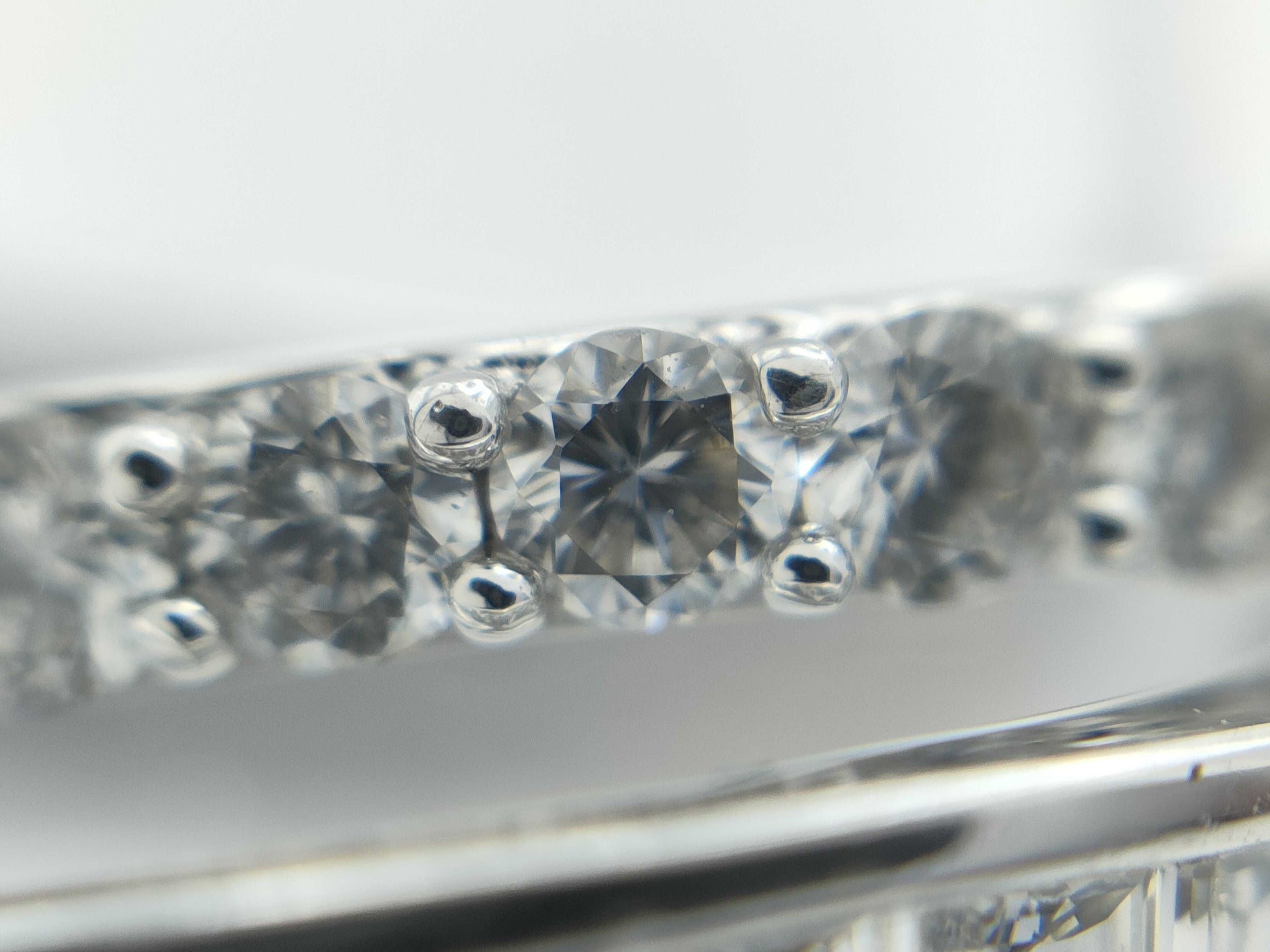 D3.26ct K18WG 9.9g Ring