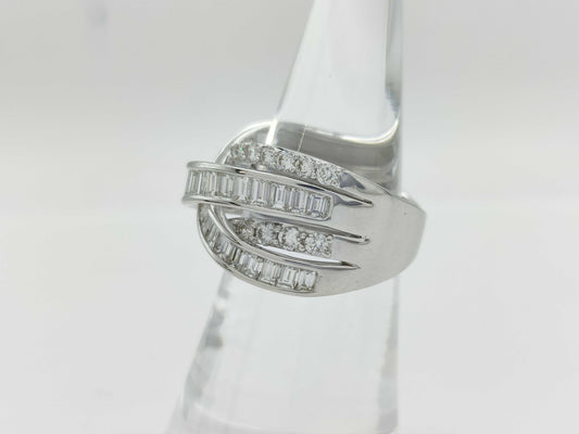 D3.26ct K18WG 9.9g Ring