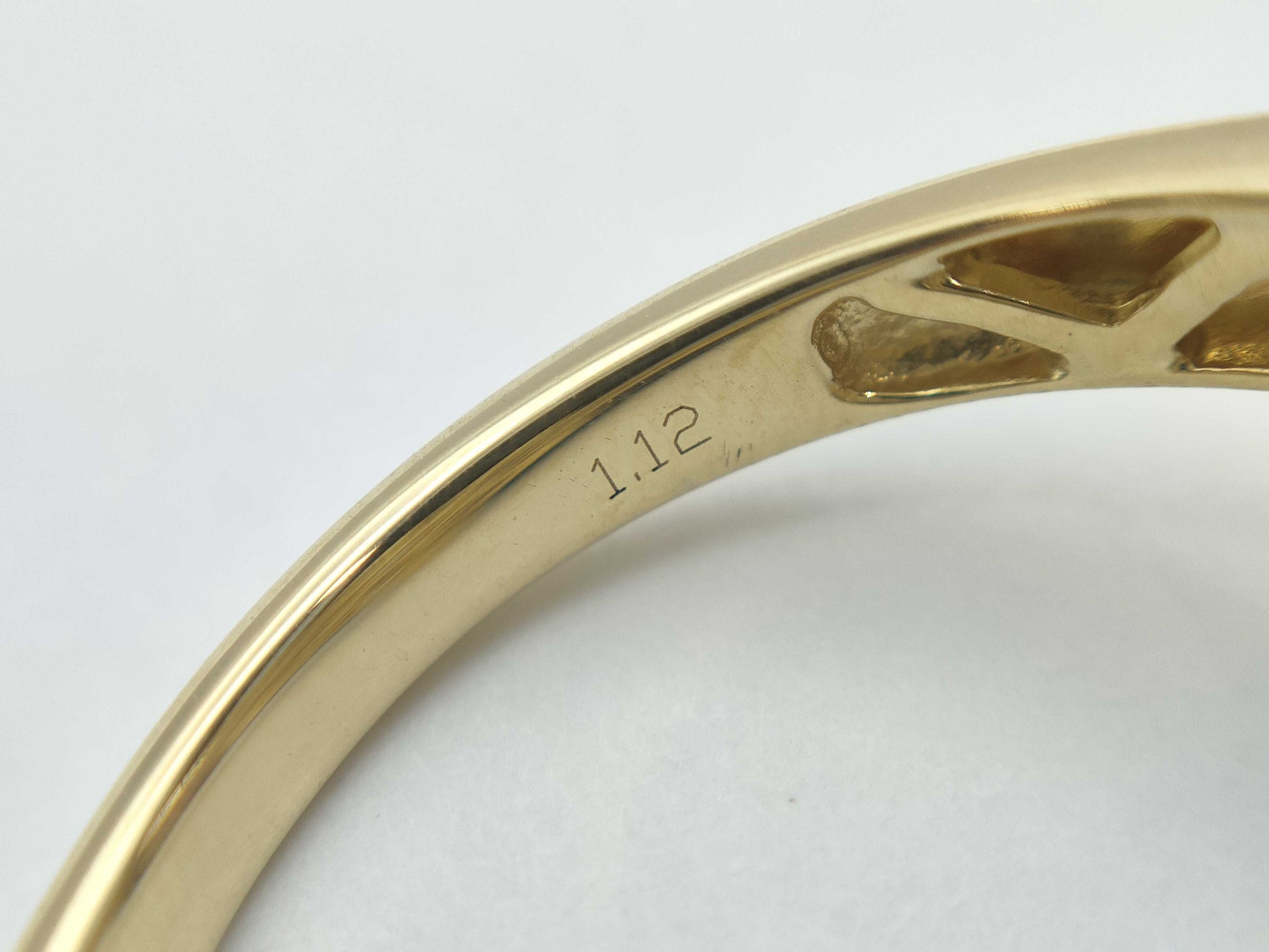 D1.12ct K18 5.9g Ring