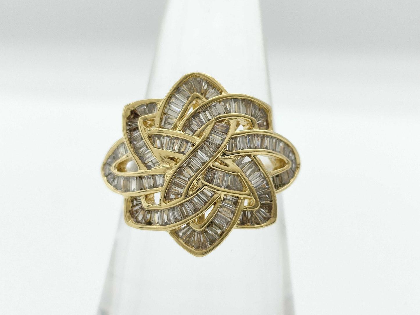 D1.12ct K18 5.9g Ring