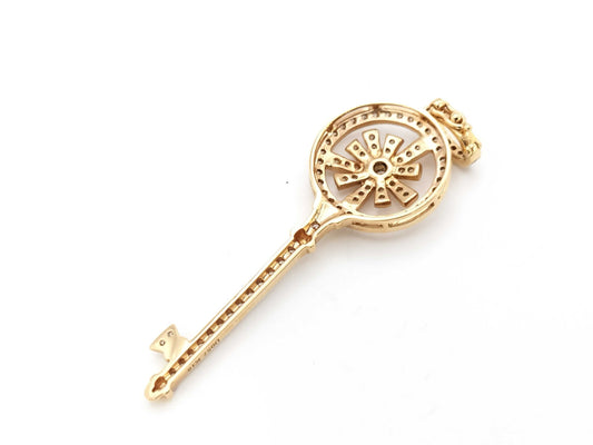 Key Motif D0.57ct K18 4.1g Pendant Top