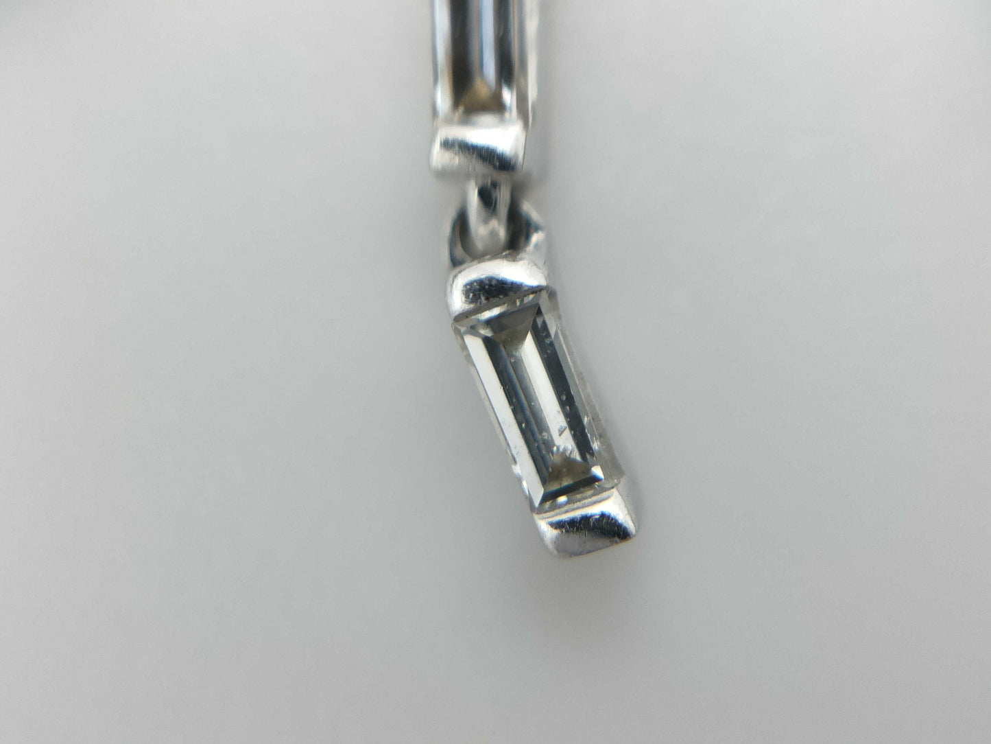 D1.54ct K18WG 5.9g Pendant Top