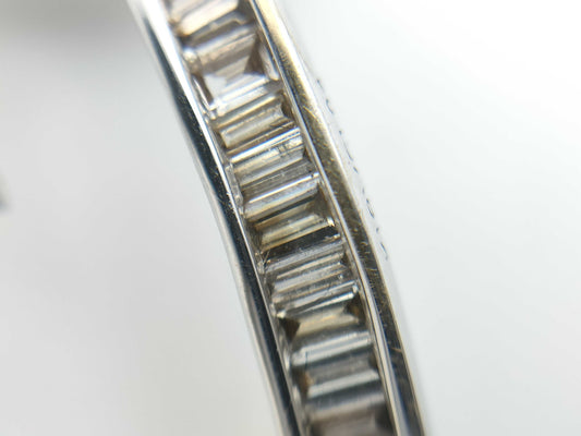 D1.04ct K18WG 4.8g Pendant Top