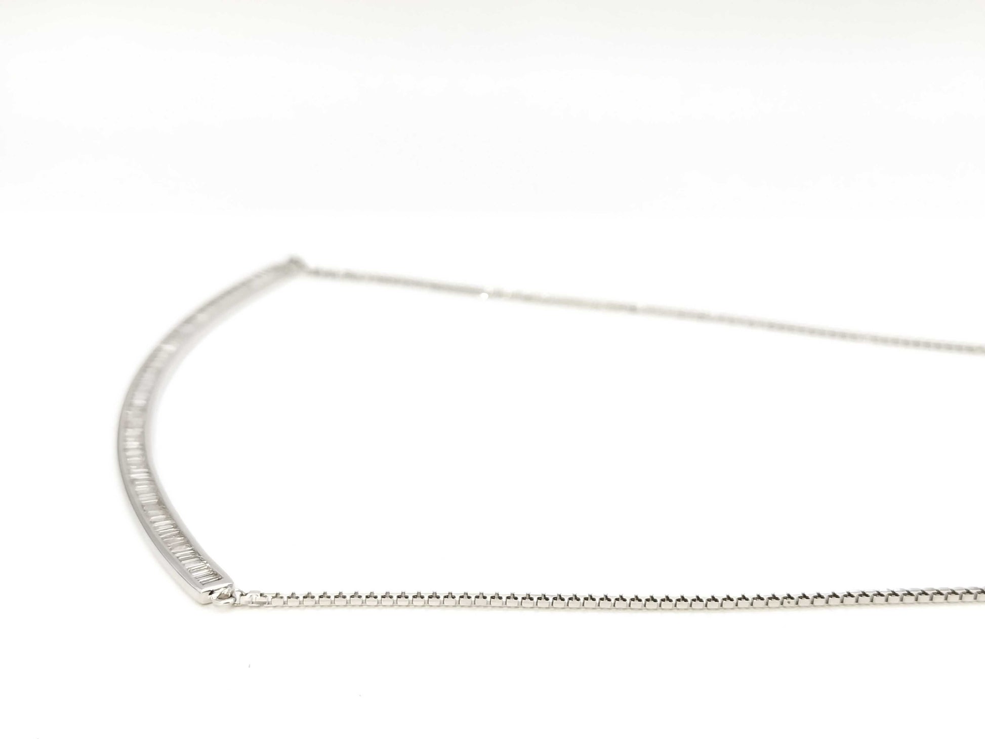 D1.00ct K18 9.8g Necklace
